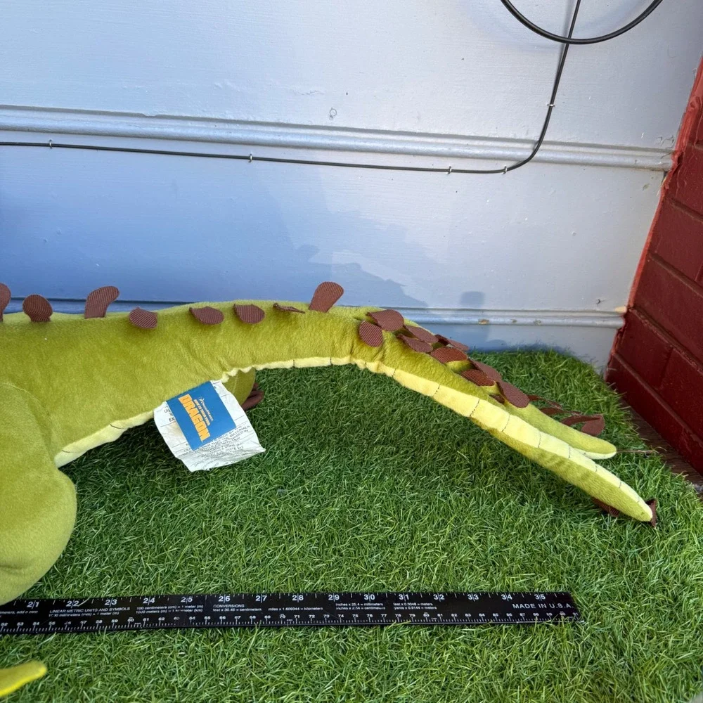 Vtg DreamWorks How To Train Your Dragon Barf and Belch Zippleback Plush Large